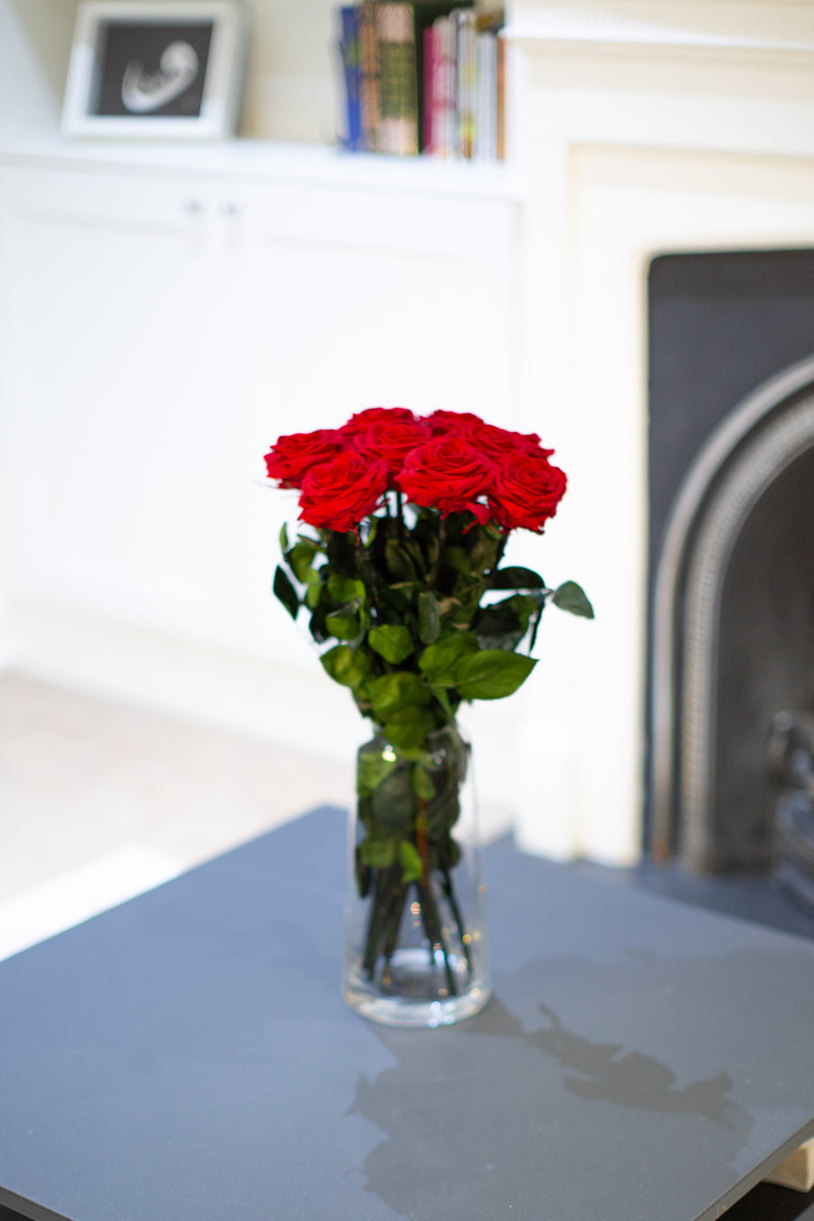 A Dozen Red Infinity Roses with Stem | Infinity Roses |Mother's Flowers