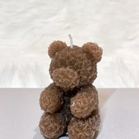 rose bear handmade candle gift delivered in uk