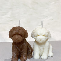 puppy dog cavapoo handmade candle gift delivered in uk