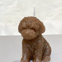 puppy dog cavapoo handmade candle gift delivered in uk