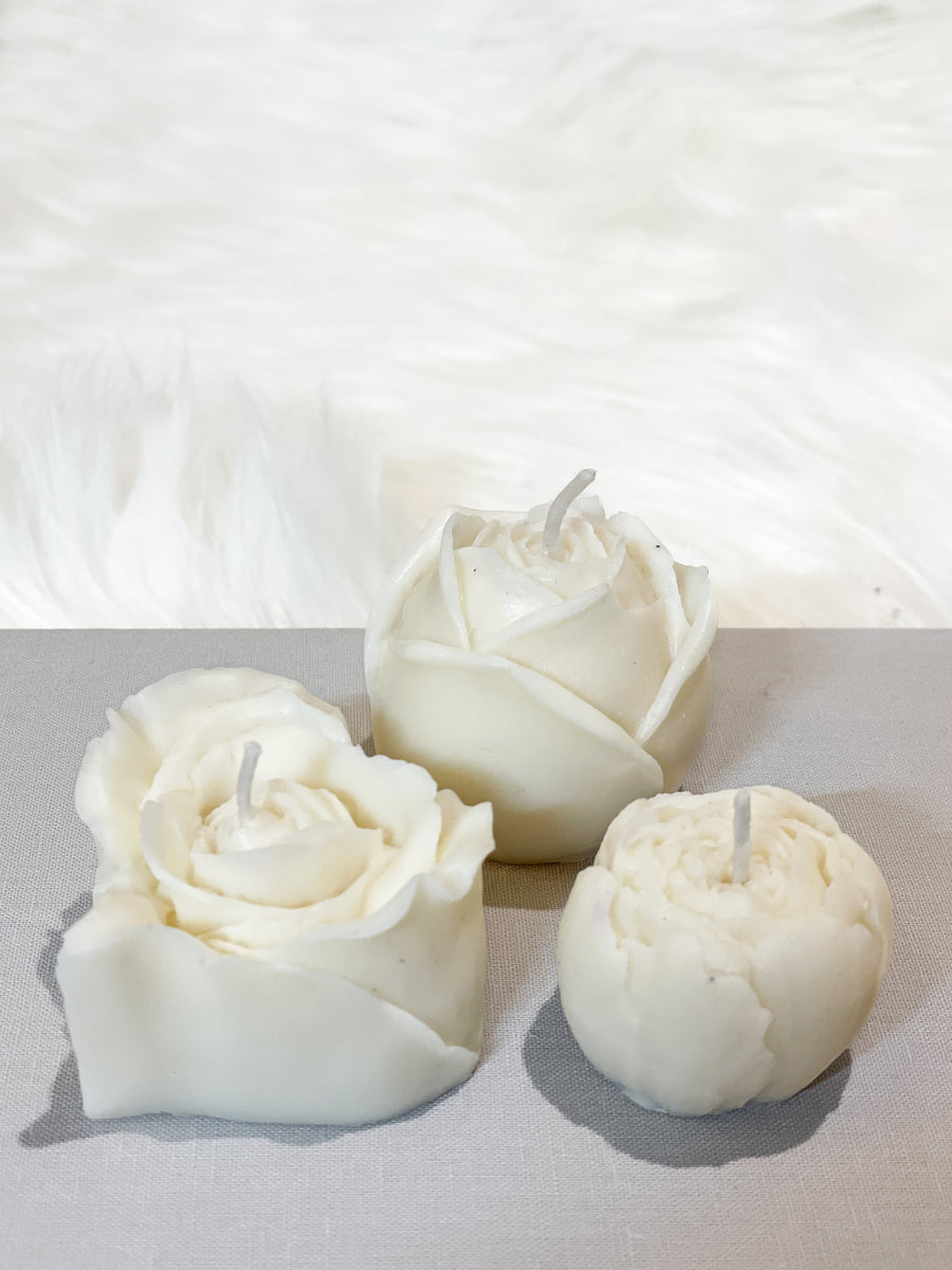 Roses Candle Set | Handmade Candles