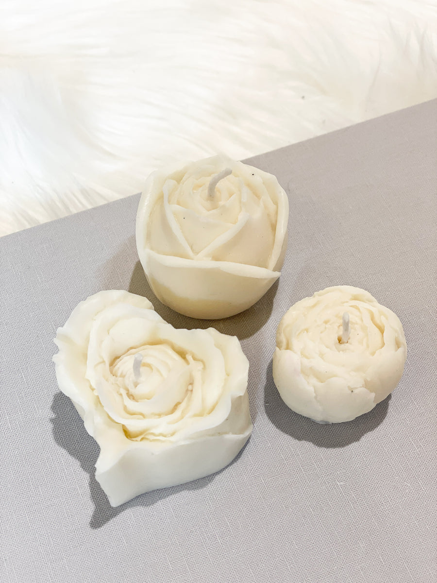 Roses Candle Set | Handmade Candles