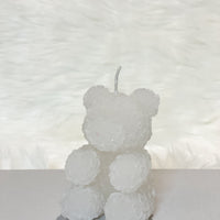 rose bear handmade candle gift delivered in uk