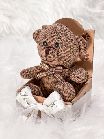 soft toy brown Teddy Bear gift for her delivered in UK